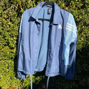 Adidas windbreaker women L